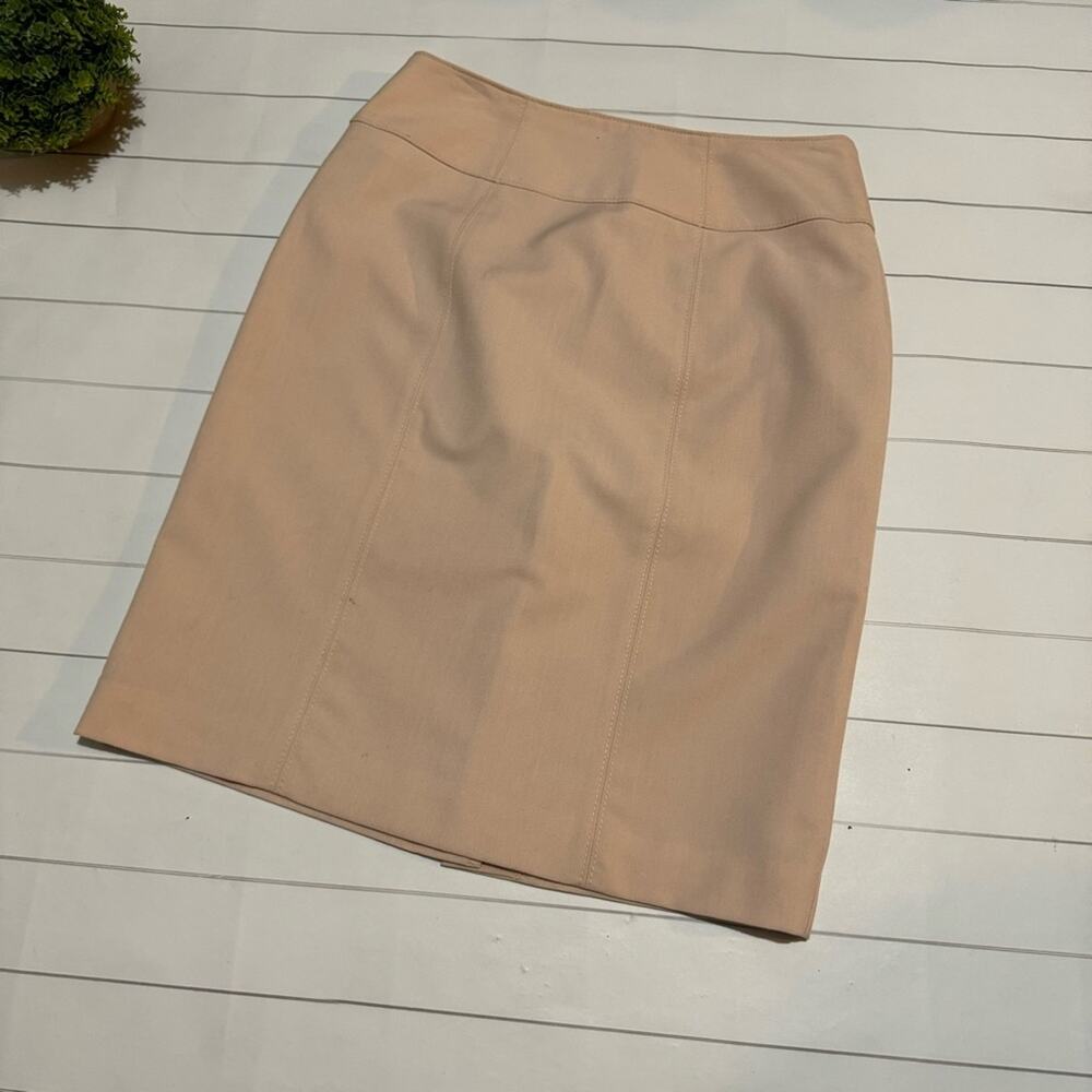 Worthington Light Pink Ling Modest‎ Classic Office Pencil Skirt Women’s Size 4